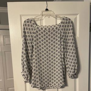 Loft Outlet square neck collar blouse